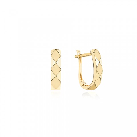 Златни обеци Camperia