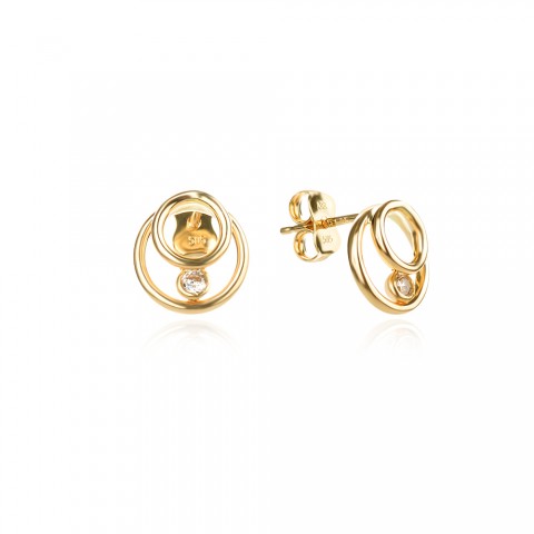 Златни обеци Brunella