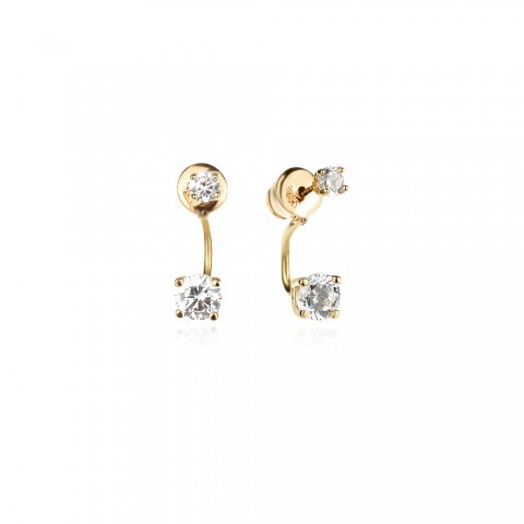 Златни обеци Casiora