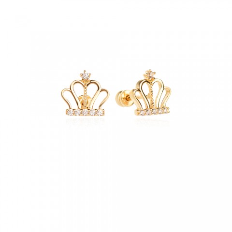 Златни обеци  Tiara