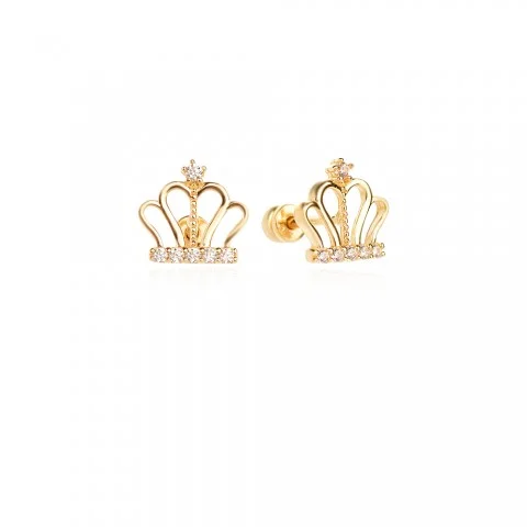 Златни обеци  Tiara