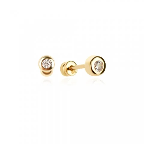 Златни обеци Luxe Stud