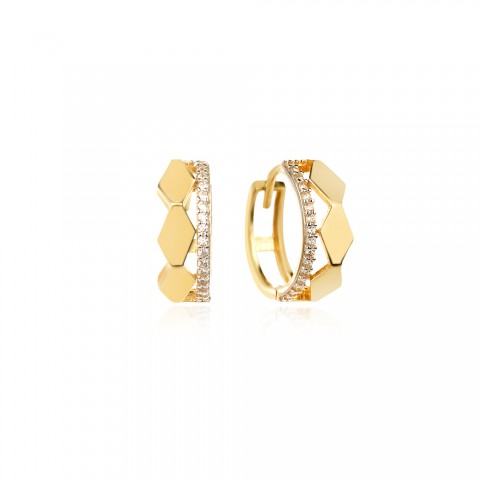 Златни обеци Brisa