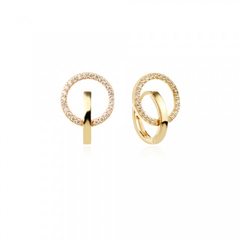 Златни обеци Elva