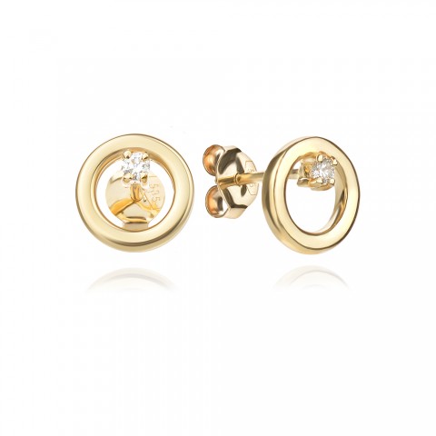 Златни обеци Caprice