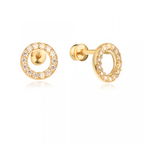 Златни обеци Fate