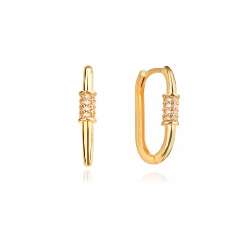 Златни обеци Terra