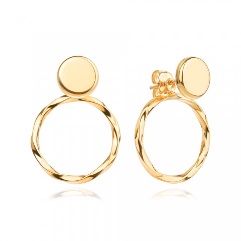 Златни обеци Roland