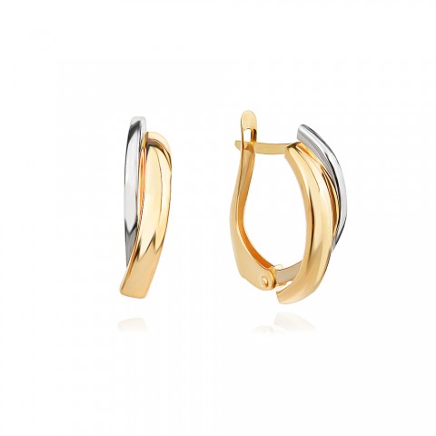 Златни обеци Enya