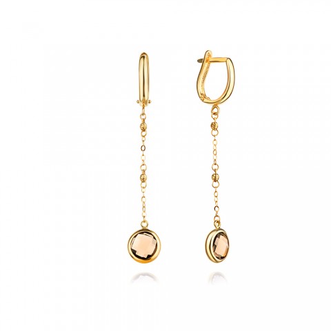  Златни обеци Amira