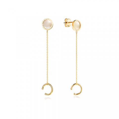 Златни обеци Aira Lux