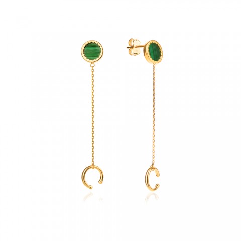 Златни обеци Emera 