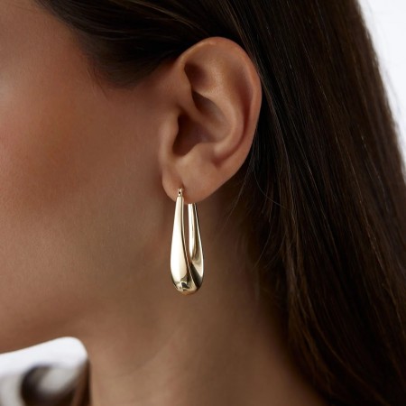 Златни обеци Rosia