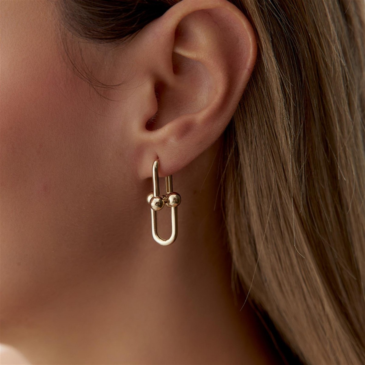 Златни обеци Tiffy