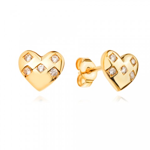 Златни обеци Elsa