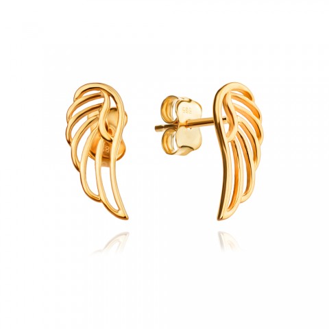 Златни обеци Aria