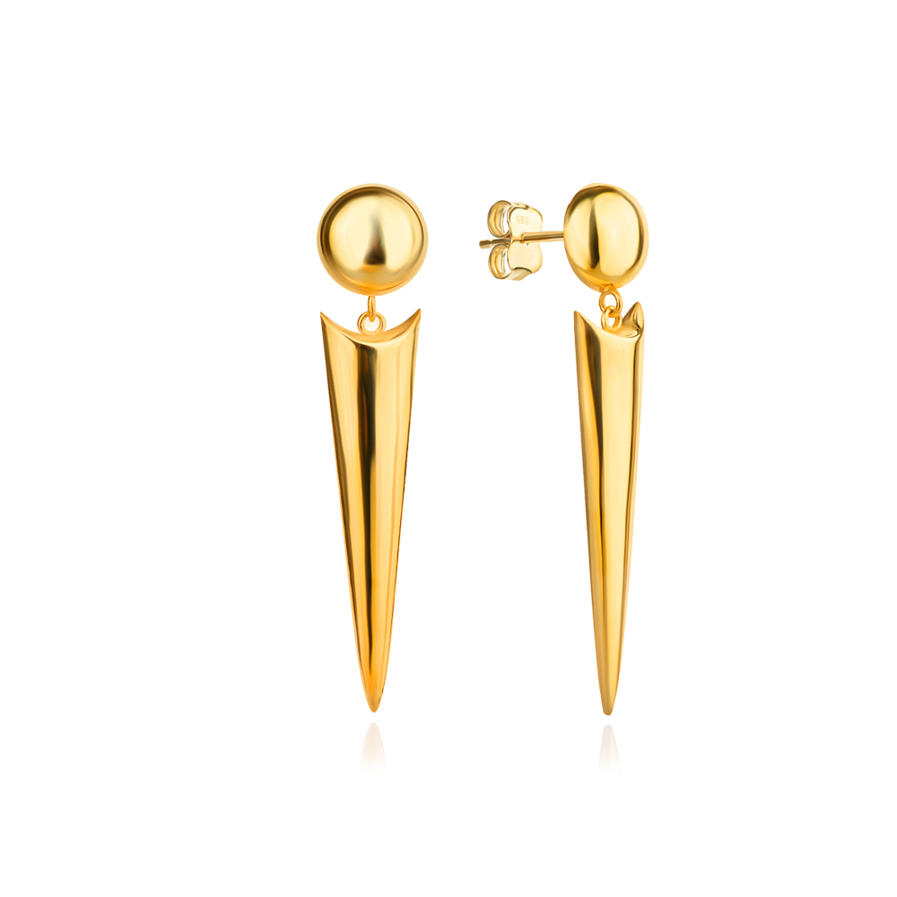 Златни обеци Selia