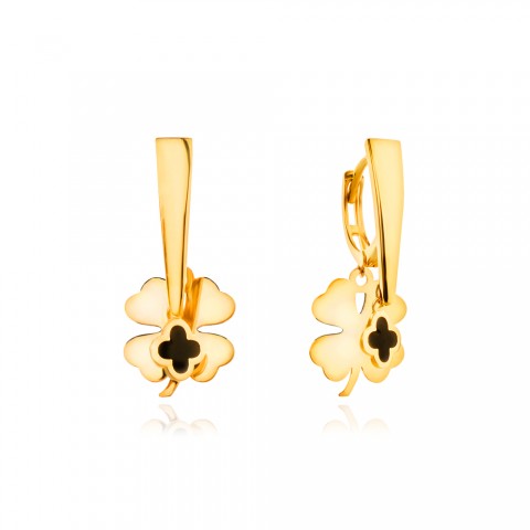 Златни обеци Lucky 