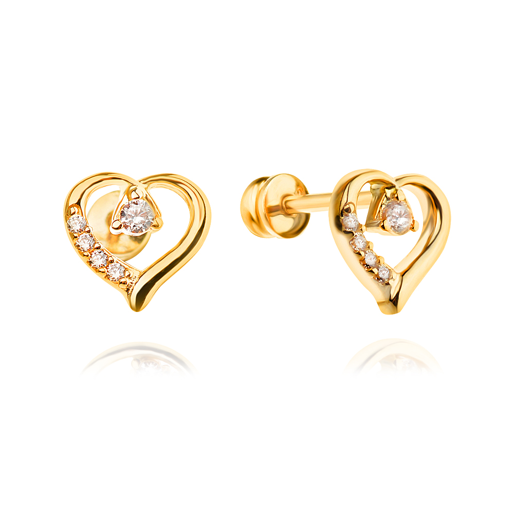 Златни обеци Ria