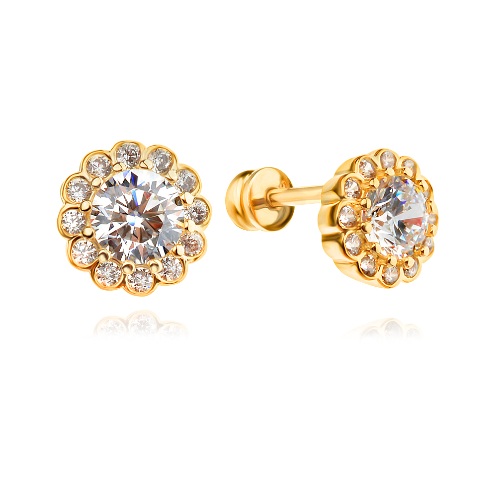 Златни обеци Nocte