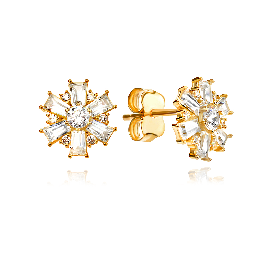 Златни обеци Aurora