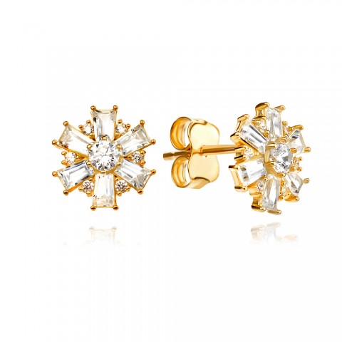 Златни обеци Rora