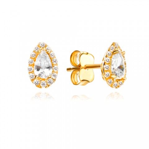 Златни обеци Liora