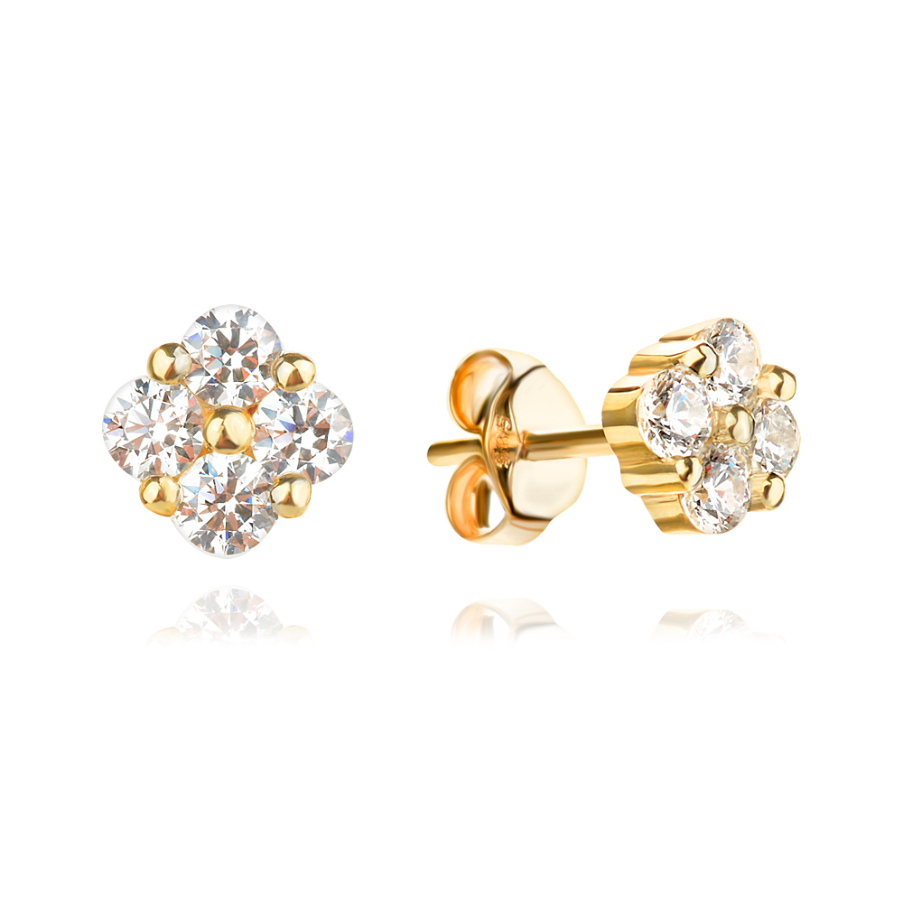 Златни обеци Solea