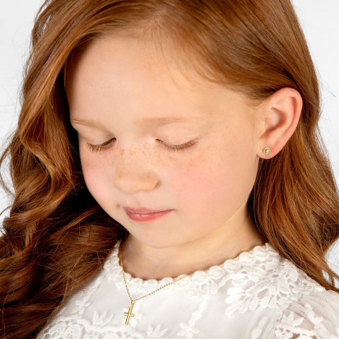 Златно колие Кръст