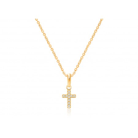 Златно колие Кръст