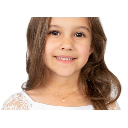 Златно колие Кръст