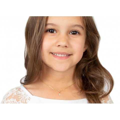 Златно колие Кръст