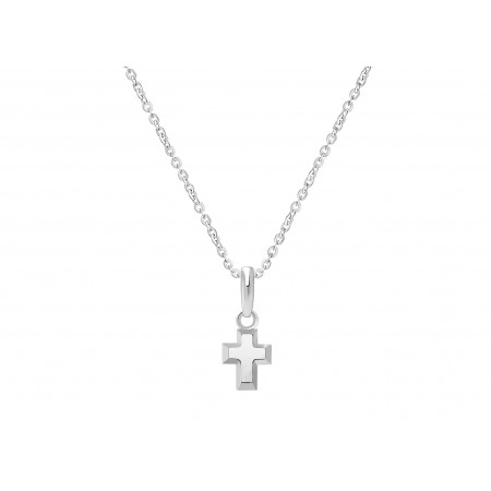 Златно колие Кръст Мини