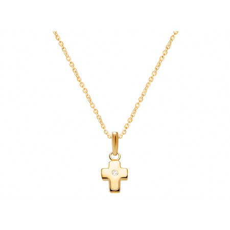 Златно колие Кръст