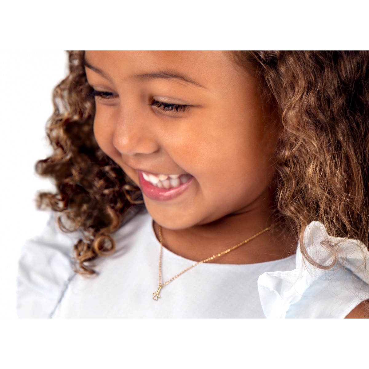 Златно колие Ангел