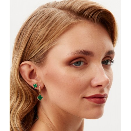 Златни обеци Golden Clover