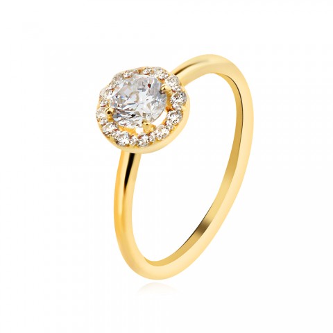 Годежен пръстен с диаманти Elie