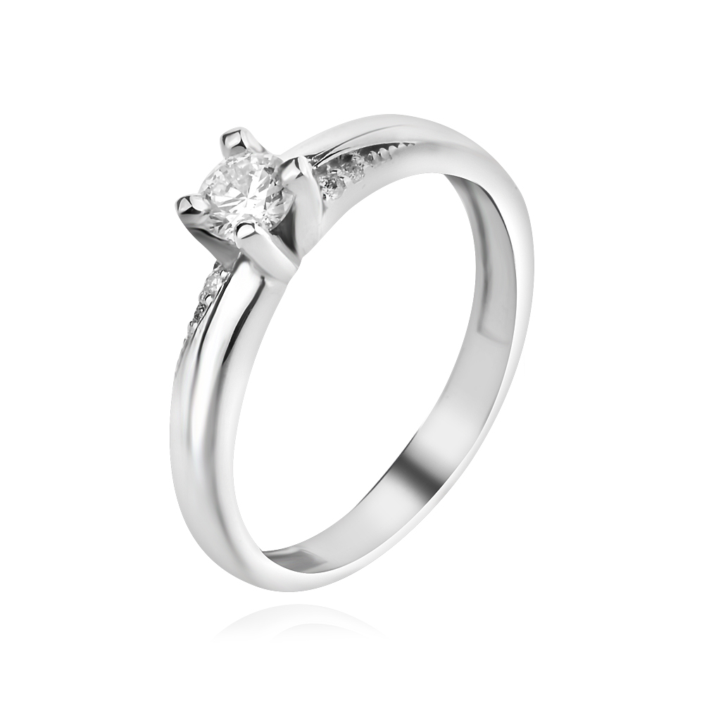 Годежен пръстен с диаманти Leila Годежен пръстен с диаманти Leila