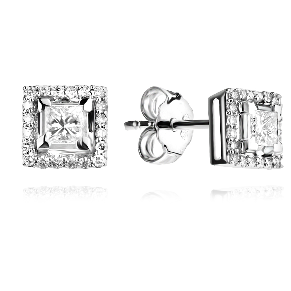 Обеци с Диаманти Diamant Pur