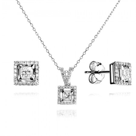 Обеци с Диаманти Diamant Pur