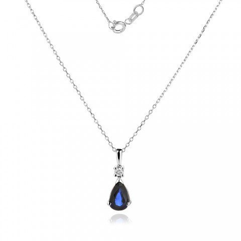 Колие с Диаманти и Сапфир Nivoda