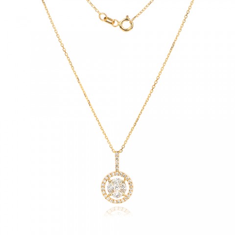 Колие с Диаманти Elenor