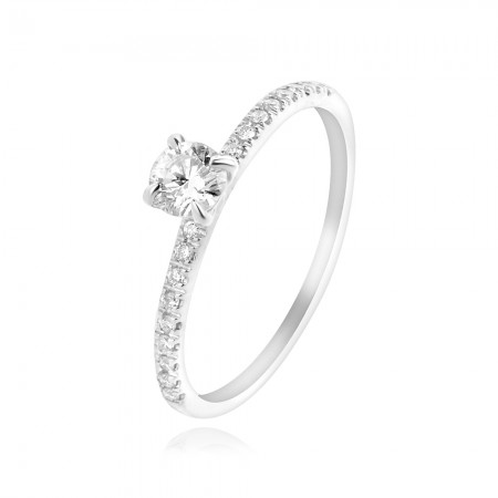 Годежен пръстен с диаманти Estrella