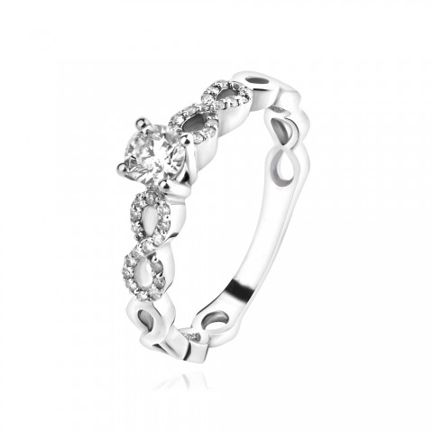 Годежен пръстен с диаманти Infy
