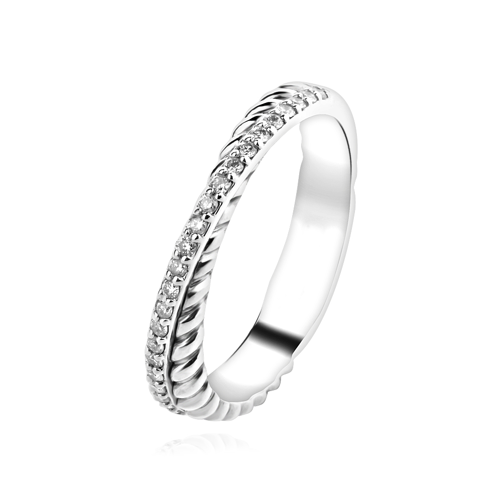 Пръстен С Диаманти Twine