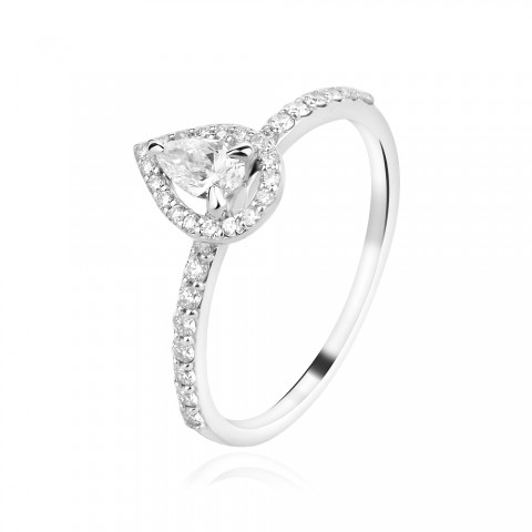 Годежен пръстен с диаманти Eria