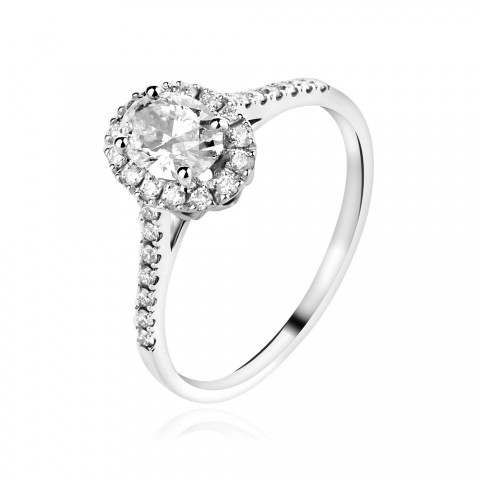 Годежен пръстен с диаманти Sia