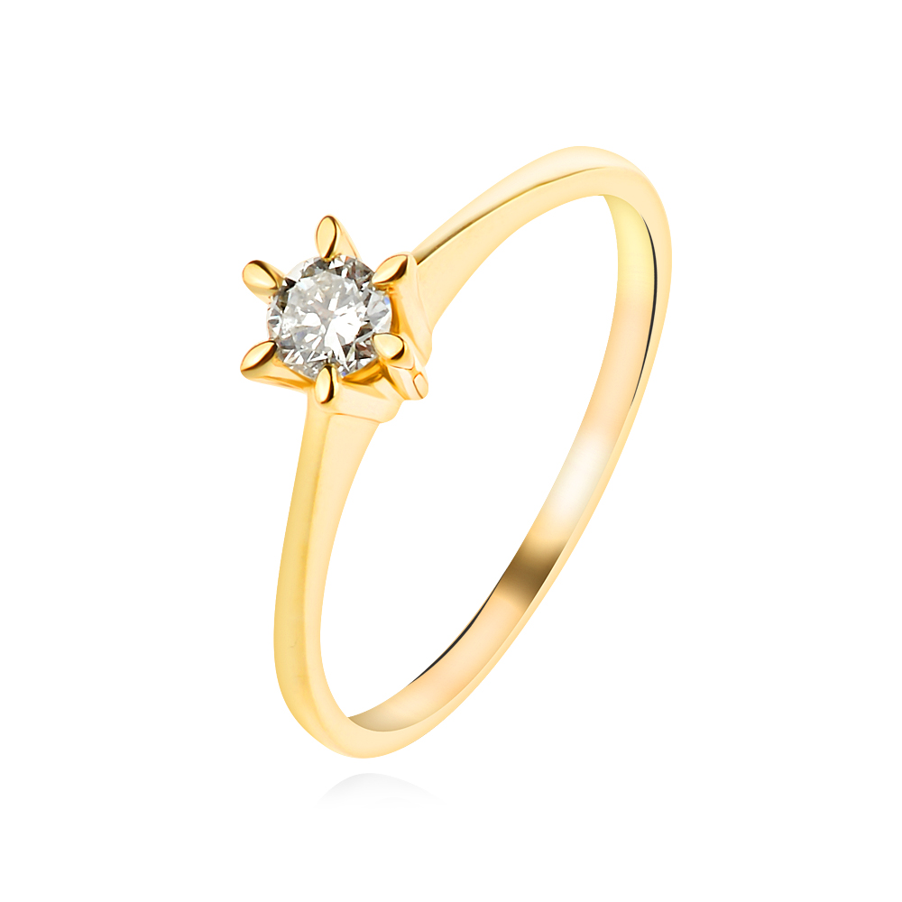 Годежен пръстен с диамант Elsa