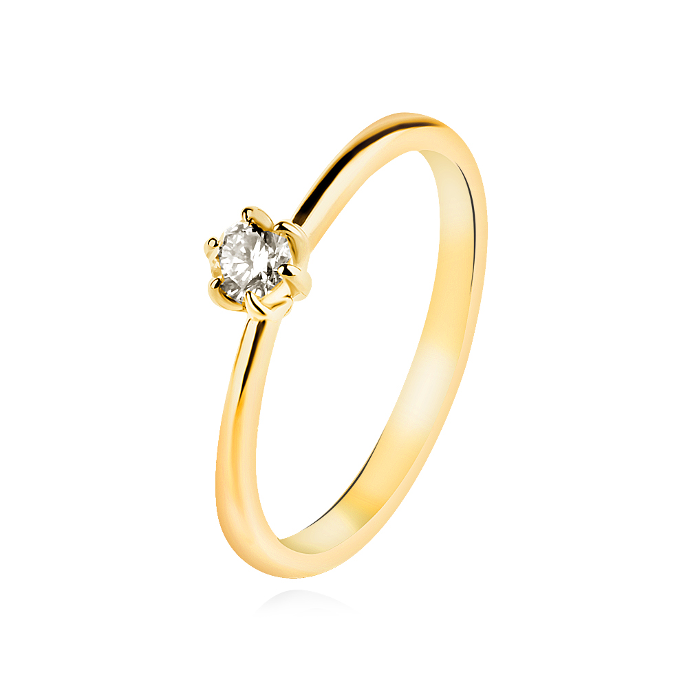 Годежен пръстен с диамант Amanda