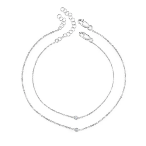 Комплект златни гривни Mommy & Me